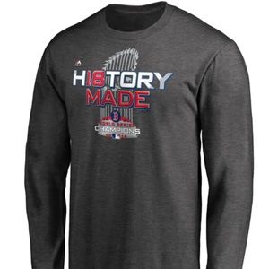 Boston Red Sox MLB World Series LS Locker Rm Shirt